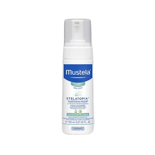 Mustela Stelatopia Foam Shampoo For Dry To Very Dry Skin 150Ml